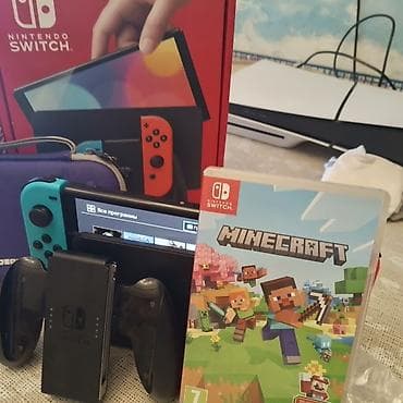 Əla vəziyyətdə tam, orijinal Nintendo Switch OLED konsolu satılır!