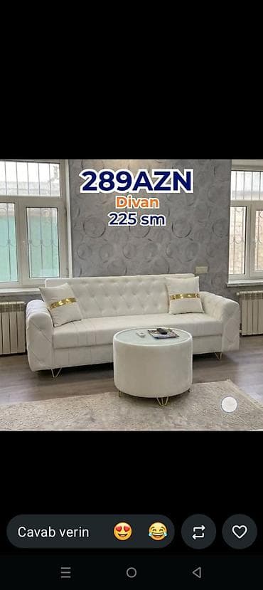Divan – 225 sm Qiymət: 289 AZN (şəkildə göstərildiyi kimi) - Rəng lalafo.az -da Divan – 225 sm Qiymət: 289 AZN (şəkildə göstərildiyi kimi) - Rəng