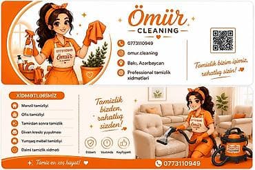 divan temiri: Təmizlik | Mənzillər | Ümumi təmizlik — 1