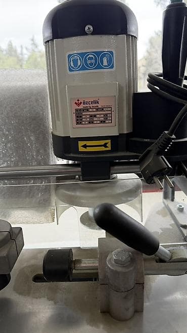 pencere ustası: PVC/Alüminium profil üçün manuel frezə və kilid yeri açma dəzgahı — 5