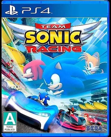 Ps4 sonic team racing. Tam bağlı upokovkada orginal. Çatdırılma