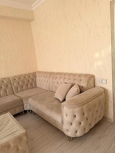 bağ divan: Künc yumşaq mebel dəsti – klassik- modern üslubda - Dəst: L formalı — 4