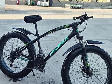 velosiped ucun isiqlar: ANMIER fatbike velosiped - Geniş “fat” təkərlər: qalın protektorlu — 5