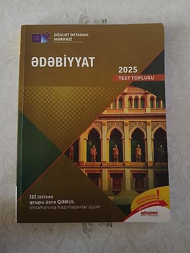 3 cü qrupa hazırlaşan şəxslər üçün ədəbiyyat test toplusu toplu çox az — 1