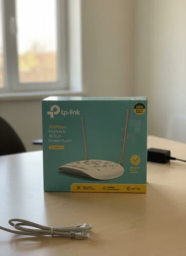 Modemlər və şəbəkə avadanlıqları: TP link modem Model no:TD-W8961N Ver:3.0 📌Real alıcıya endirim — 1