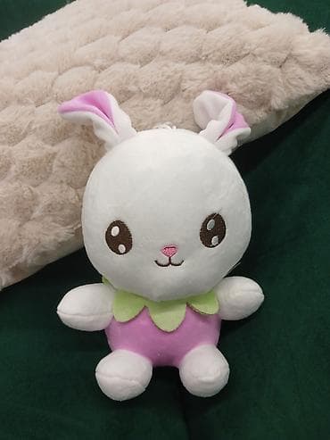 Plyuş dovşan oyuncağı - Yumşaq, toxunuşa xoş plyuş material -