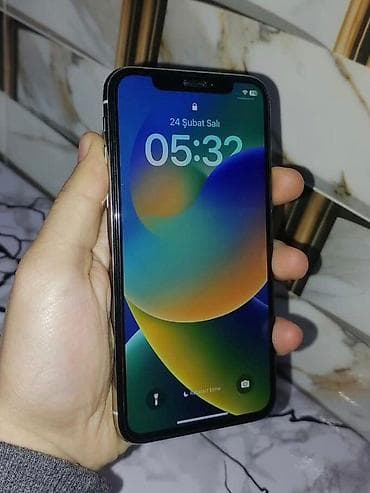 hp ana plata: IPhone X, 64 GB, Gümüşü, Face ID — 2
