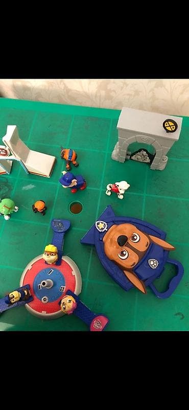 Игрушки: Paw Patrol mövzusunda uşaq oyuncaqları dəsti - Mövzu: Paw Patrol (Pat — 1