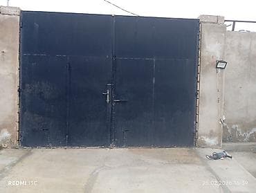 Ev və bağ: Dəmir Həyət darvazası, Mexaniki, Qapı ilə, rəng - Qara — 3