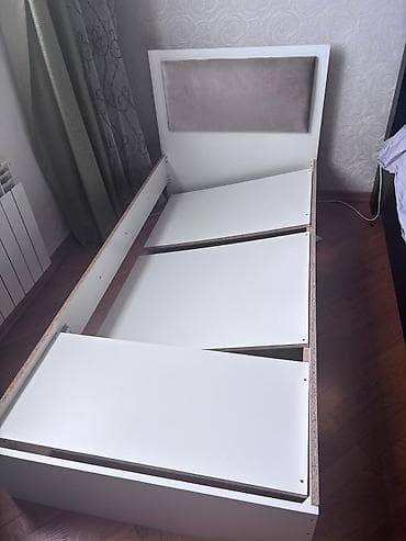Təknəfərlik çarpayı, Bazasız, Matras ilə, Siyirməsiz — 2