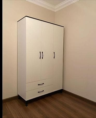 Диваны: Новый, Распашной, 3 двери Прямой шкаф, Гардеробный шкаф, Азербайджан — 9