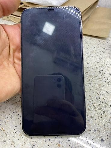 iphone 12 pro irsad: IPhone 12 Pro Max, 128 GB, Space Gray, Zəmanət, Face ID — 2