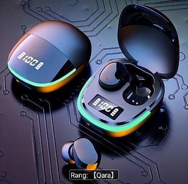 usb ventilyator: Rəng: Qara Tam simsiz TWS qulaqlıqlar + şarj qutusu - Rəqəmsal LED — 1