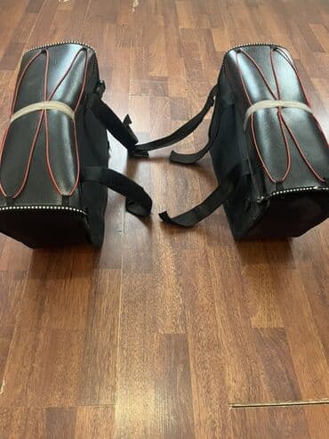 motor 80cc: Motosiklet üçün yan çanta dəsti - İki ədəd yan çanta: motosikletin — 1