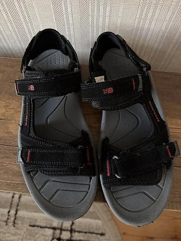 Səndəl və şəp-şüplər: Karrimor kişi sandaleti razmer 39 - Rəng: qara detallı, boz altlıq - — 1