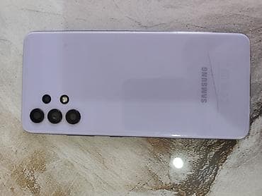 samsung note 10 satilir: Samsung Galaxy A32, rəng - Bənövşəyi — 1