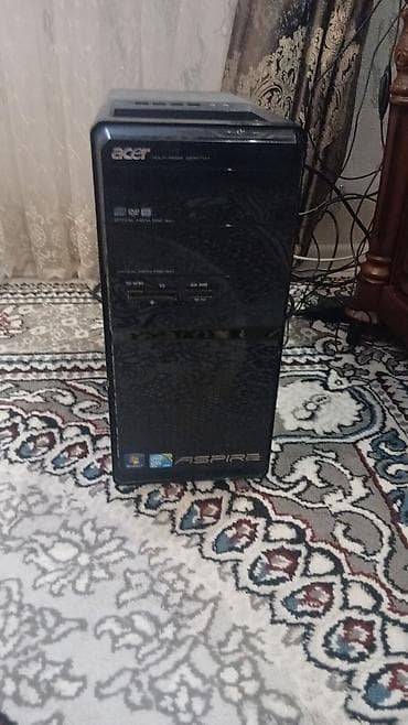 Acer Aspire masaüstü kompüter (qüllə) - Model: Acer Aspire (front