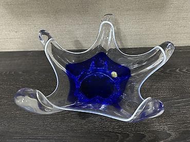 Çexiyanın meduza meyvə qabı,əla vəziyyətdə işlənməyib — 4