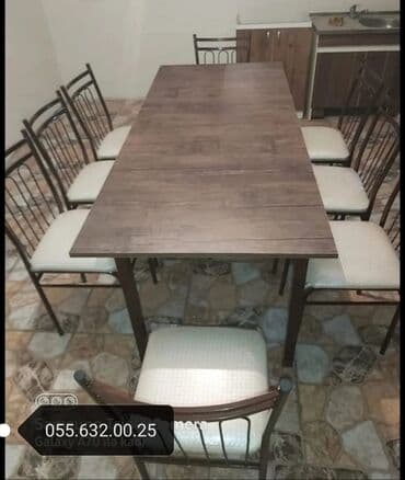 стол и стулья: 12‼️manatdan başlayir. Stol stul desti Fabridən satışı var Modellər — 30