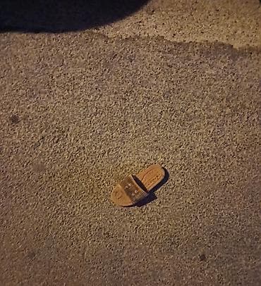 guccı: Aranqutanın tapıçkası: Qəhvəyi rəngli tək sandal (slayd tipli) - — 2