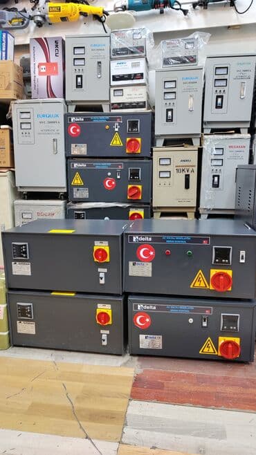 delta: Yeni, Ev üçün, 1 faza, Gərginliy stabilizatoru, 220 V, Rayonlara çatdırılma, Pulsuz çatdırılma, Kredit var — 5