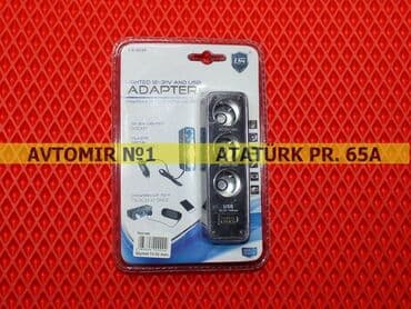12volt 3 çıxış verən cihaz bundan başqa hər növ avtomobi̇l