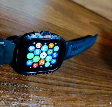 Qol saatları və aksesuarlar: Smart saat, Smart, Sensor ekran, rəng - Qara — 1