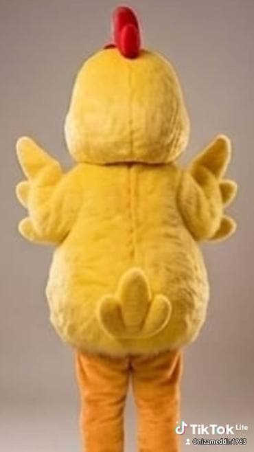 saxda baba paltari: Satilir – Sarı Toyuq Maskot Kostyumu - Tam bədən maskot: yumşaq xəz — 2