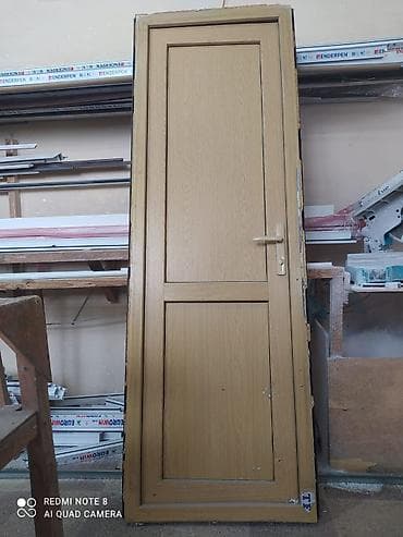 lalafo qapi pencere: Plastik qapı sağa açilir rəngi sarı eni 69 hündürliki 208 az işlənib — 3