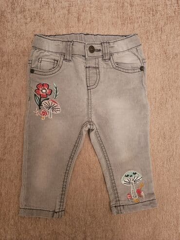 Пиджаки: Повседневные брюки, Для девочек, 9 - 12 мес. — 2