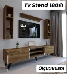 Sifarişlə digər mebel: *Yeni✨Tv Stend 180Azn* ✔️İstehsal Rusiya Laminat 18/lik qalınlıqda — 1