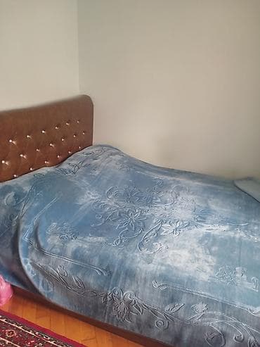 İşlənmiş, İkinəfərlik çarpayı, Bazalı, Matrassız, Siyirməsiz — 3