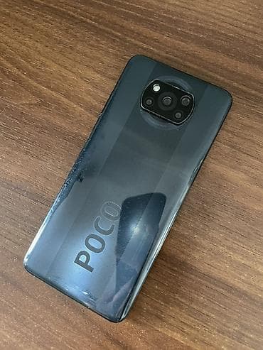 poco telefon: Poco X3 NFC, rəng - Boz, Barmaq izi — 1