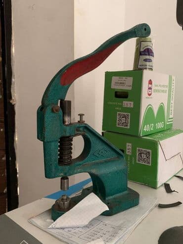 kirasqa vuran: SATILIR — İdeal vəziyyətdə! 🔹 Averlok 4 saplı, pnopqa vuran 🔹 Biçin — 2