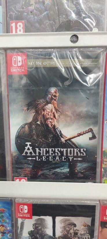 metro exodus: Nintendo switch üçün ancestors legacy oyun diski. Tam original — 1