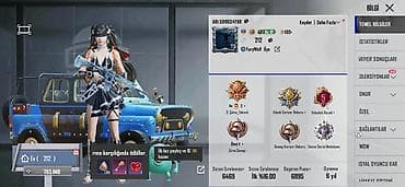 sssri saat: PUBG Mobile hesabı – zəngin skin və kolleksiya - Xarakter geyimləri — 7