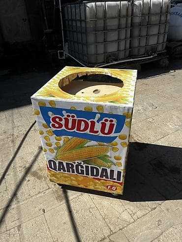 koşk: Südlü Qarğıdalı bişirmək üçün mobil köşk və elektrikli qazan seti — 4
