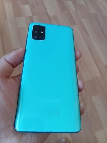 garmin gps: Samsung Galaxy A51, 128 GB, rəng - Mavi, Barmaq izi — 2
