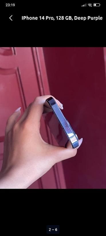 iphone mini 14: IPhone 14 Pro, 128 GB, Deep Purple — 2