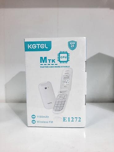 Sadə Telefon Kgtel E1272 🔹️Dual SIM Card💾 🔹️Mp3, Mp4🎼🎞 🔹️Camera 📷
