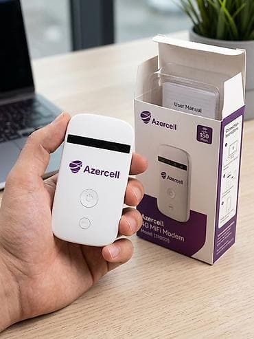 data kart limitsiz: Azercell 4G MiFi Modem (Model: J1000) - Portativ Wi‑Fi yönləndirici — 1