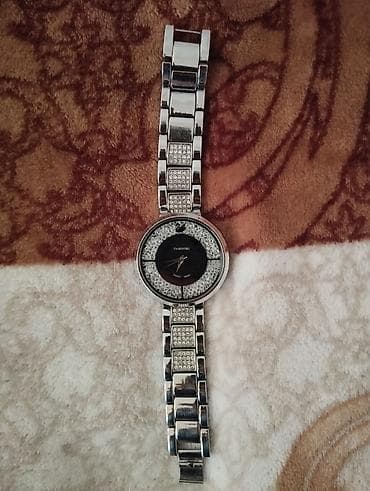 apple watch satilir: İşlənmiş, Qol saatı, Swarovski, rəng - Gümüşü — 2