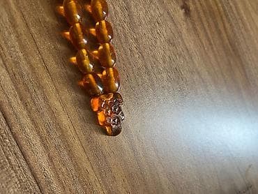 kehraba: Kral Kəhraba (Royal Amber / Südlü Kəhraba) - Material: Narıncı və sarı — 2
