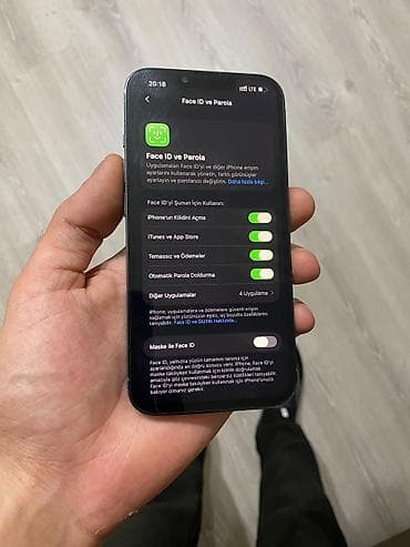 iphone 11 satış: IPhone 13 Pro, 128 GB, Sierra Blue, Zəmanət, Simsiz şarj, Face ID — 6