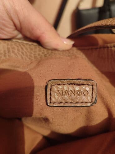 sac tokulməsinə qarşı şampun qadınlar ucun: Çiyin çantası, Mango, İşlənmiş — 2