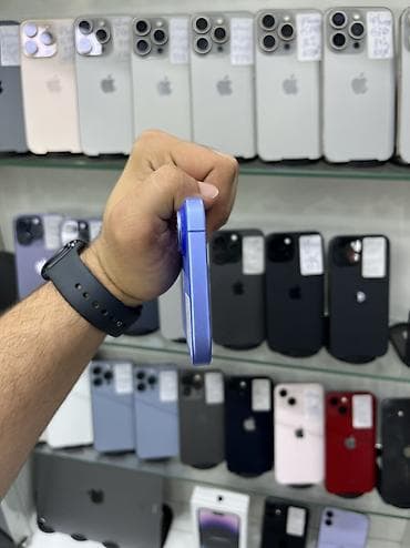 apple imac: IPhone 16, 128 GB, Göy, Zəmanət, Kredit, Simsiz şarj — 3