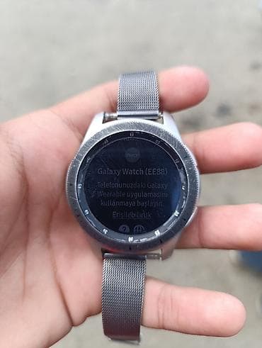 Smart saat, Samsung, Suya davamlı, rəng - Gümüşü lalafo.az -da Smart saat, Samsung, Suya davamlı, rəng - Gümüşü