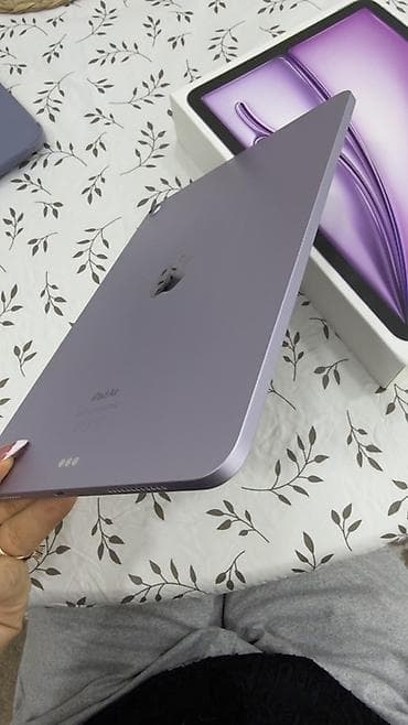 ipad 10 5: Apple iPad Air 11– inch (M2) bənövşəyi rəng - 10.9" Liquid Retina — 3