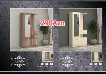 mətbəx skaflari: Yeni, Açılan, 2 qapılı Düz dolab, Dəhliz dolabı, Azərbaycan — 1