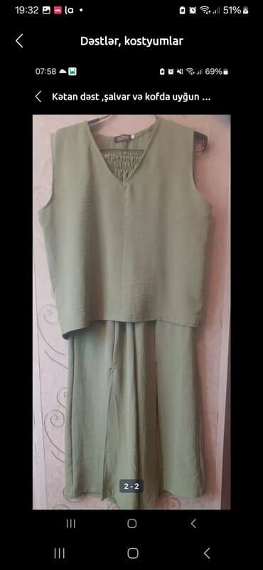 Dəstlər, kostyumlar